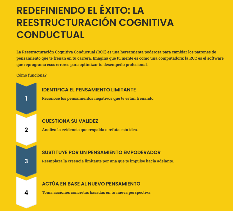 Reconstruccion Cognitiva Conductual RCC - menoscabreado - david soriano - servicio valor